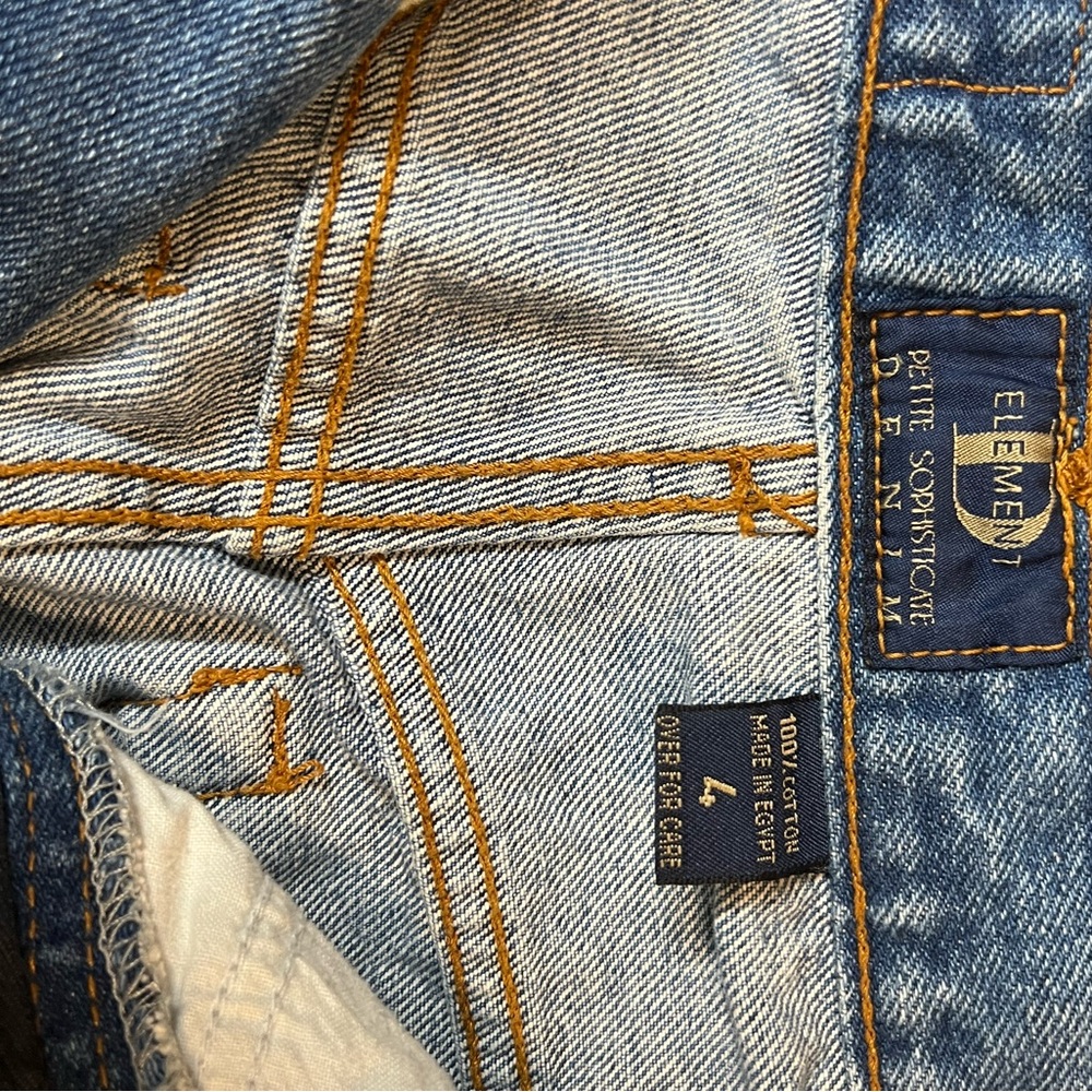 Petite Sophisticate VINTAGE  Boot Cut MOM style Jeans